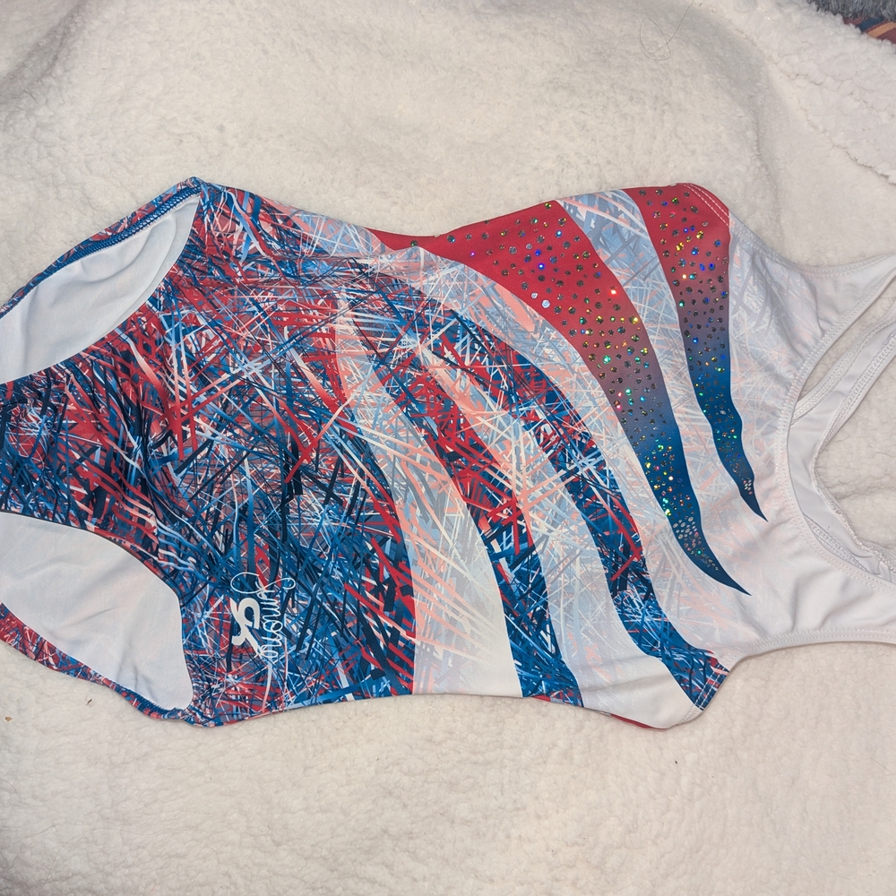 Simone Biles Raceback Leotard